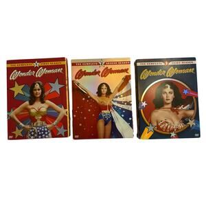 Wonder Woman Box Set Complete Season 1, 2, 3 - Total of 11 Discs